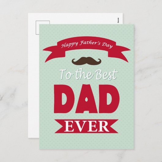 Vaderdag Briefkaart (Voorkant / Achterkant)