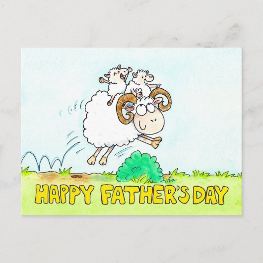 Vaderdag Briefkaart (Voorkant)