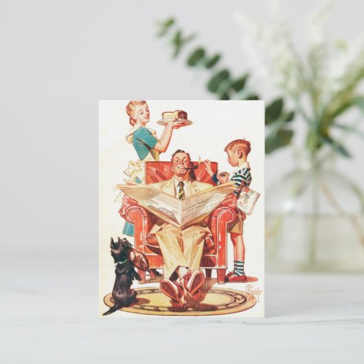  vaderdag briefkaart (Staand voorkant)