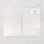 Vaderdag Briefkaart Wild Horse Sunset Kaart (Achterkant)