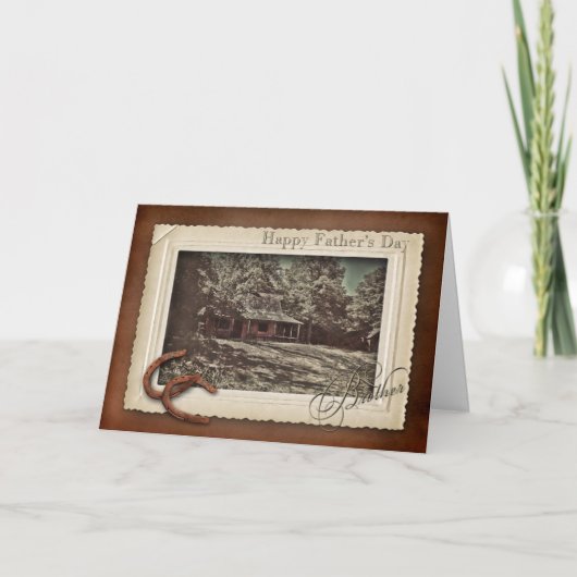 VADERDAG - BROTHER -  - 100+ jaar Cabin Kaart (Voorkant)