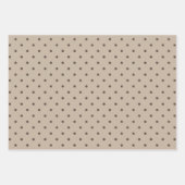 Vaderdag Bruin & Blauwgroen liefde Pap set van 3 Inpakpapier Vel (Voorkant 2)