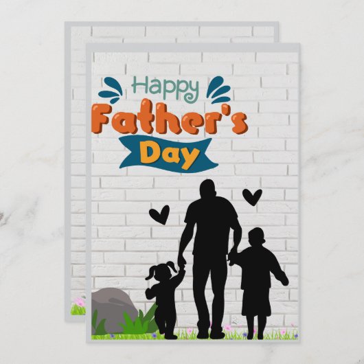 Vaderdag Brunch Kaart (Voorkant / Achterkant)