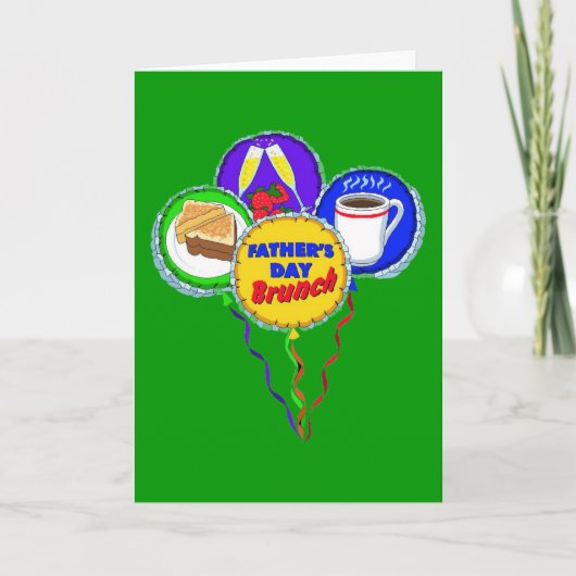 Vaderdag Brunch Kaart (Voorkant)