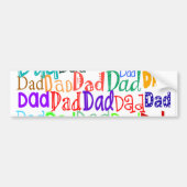 vaderdag bumpersticker (Voorkant)