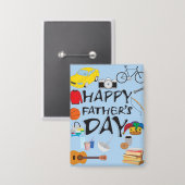 Vaderdag Button (Voorkant / Achterkant)