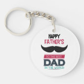 vaderdag cadeau Acryl Sleutelhanger (Voorkant)
