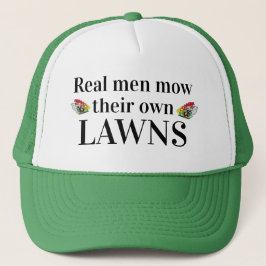 Vaderdag cadeau ECHTE MANNEN MAaien HUN EIGEN GAZO Trucker Pet