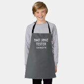 Vaderdag cadeau, Funny Dad & Kinder Matching Schort (Gedragen)