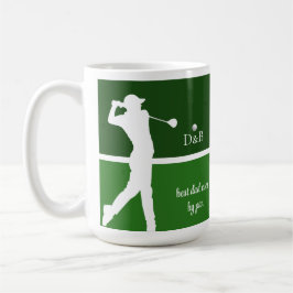 Vaderdag cadeau golf, beste vader ooit door par koffiemok