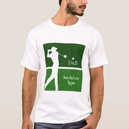 Vaderdag cadeau golf, beste vader ooit door par t-shirt