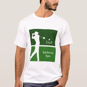 Vaderdag cadeau golf, beste vader ooit door par t-shirt
