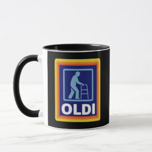 Vaderdag cadeau grappige oude parodie cadeau voor  mok
