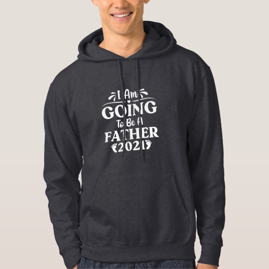 Vaderdag Cadeau | Ik word vader Hoodie (Voorkant)