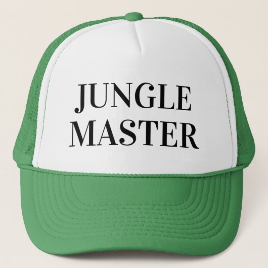 Vaderdag cadeau JUNGLE MASTER Trucker Pet (Voorkant)