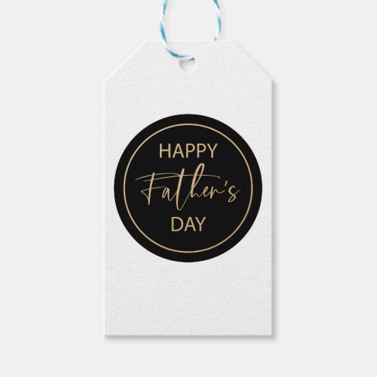 Vaderdag cadeau label cadeaulabel (Voorkant)