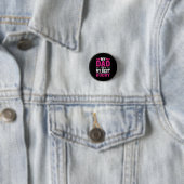 Vaderdag Cadeau | Mijn vader is mijn beste boeddy Ronde Button 3,2 Cm (In situ)