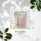 Vaderdag Cadeau of Vaderdag Kaart