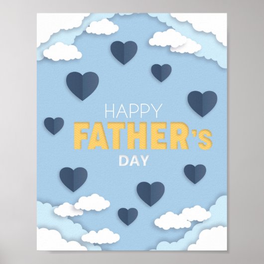 Vaderdag Cadeau Poster (Voorkant)