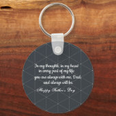 Vaderdag Cadeau Sleutelhanger (Voorkant)