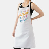 Vaderdag cadeau van de kinder schort (Insitu)