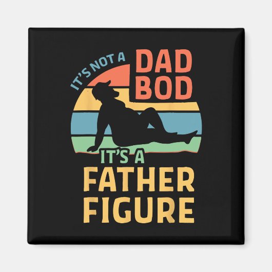 Vaderdag cadeau van vrouw dochter magneet (Voorkant)