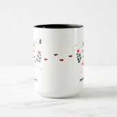Vaderdag cadeau voor de beste vader - Hart Mok (Midden)