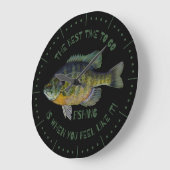 Vaderdag cadeau voor Geviste pap Blue Gill Grote Klok (Hoek)