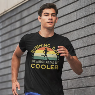 Vaderdag Cadeau voor loopvader T-shirt