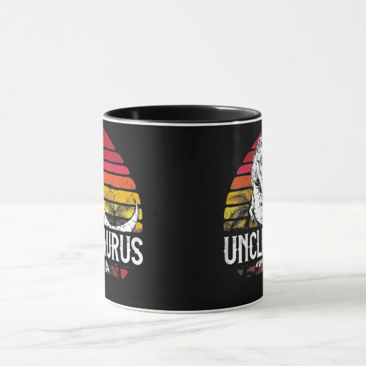 Vaderdag cadeau voor mannen, eenduidige oom mok (Midden)