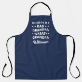 Vaderdag cadeau voor overgrootvader schort (Voorkant)