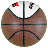 Vaderdag Cadeau voor pap Basketball, Aangepast pap Basketbal (Rechts)