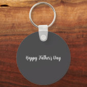Vaderdag cadeau voor papa | Aangepaste foto & naam Sleutelhanger (Achterkant)