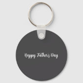 Vaderdag cadeau voor papa | Aangepaste foto & naam Sleutelhanger (Achterkant)