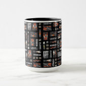 Vaderdag cadeau voor papa dienblad van gereedschap mok (Midden)