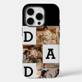 Vaderdag cadeau voor papa - Fotocollage | iPhone 16 Pro Hoesje