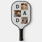 Vaderdag cadeau voor papa - Fotocollage | Pickleball Paddle (Voorkant)