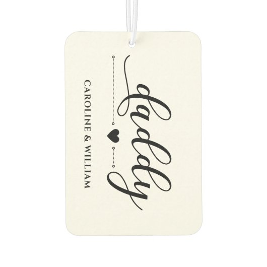 Vaderdag cadeau voor papa grootvader liefde luchtverfrisser (Achterkant)