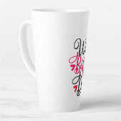 Vaderdag cadeau voor papa ! latte mok (Linkerhoek)