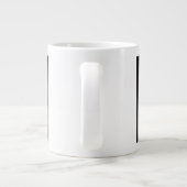 Vaderdag cadeau voor pappa grote koffiekop (Achterkant)
