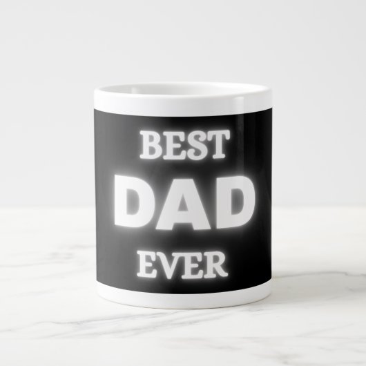 Vaderdag cadeau voor pappa grote koffiekop (Voorkant)