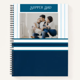 Vaderdag cadeau voor Super Dad Notitieboek