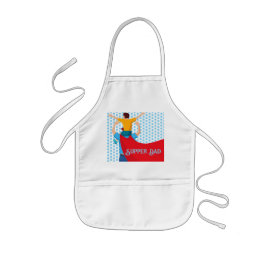 Vaderdag cadeau voor Super Dad Schort
