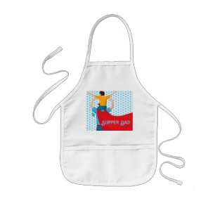 Vaderdag cadeau voor Super Dad Schort