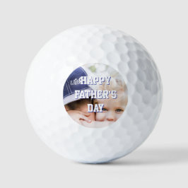 Vaderdag cadeau voor vader | Aangepaste foto & naa Golfballen