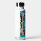 Vaderdag cadeau voor vader | Aangepaste foto & naa Waterfles (Rechts)