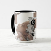 Vaderdag cadeau voor vader \ Beste vader ooit Mok (Voorkant links)