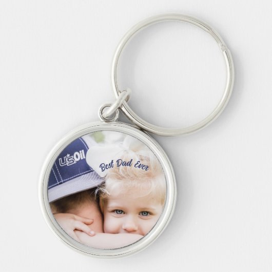 Vaderdag cadeau voor vader \ Beste vader ooit Sleutelhanger (Voorkant)