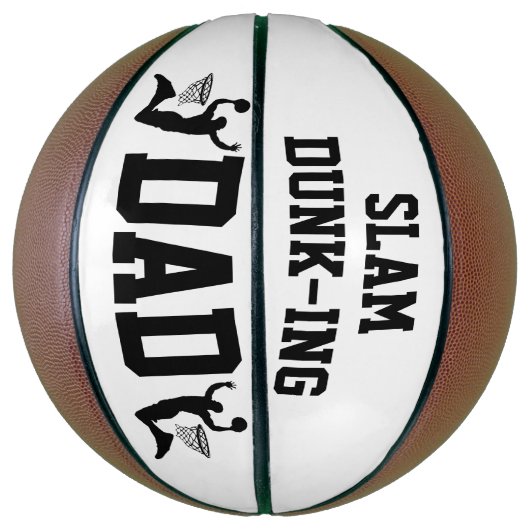 Vaderdag Cadeau voor vader | Creëer Uw eigen aange Basketbal (Verticaal)