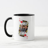 Vaderdag-cadeauidee | Kaarten spelen Koningsfoto Mok (Links)